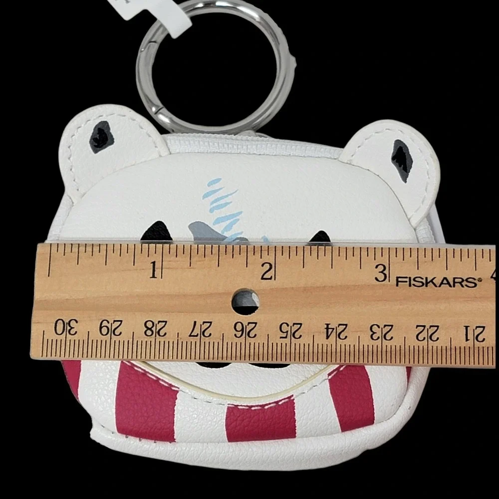 Vera Bradley Polar Bear Coin‎ Purse Bag Charm Beary Merry Holiday Gift New